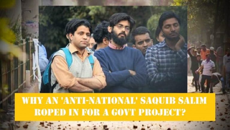 Why an ‘Anti-National’ Saquib Salim roped in for a Govt Project?