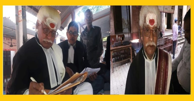The only Lawyer in the World, who fights legal battles in Sanskrit