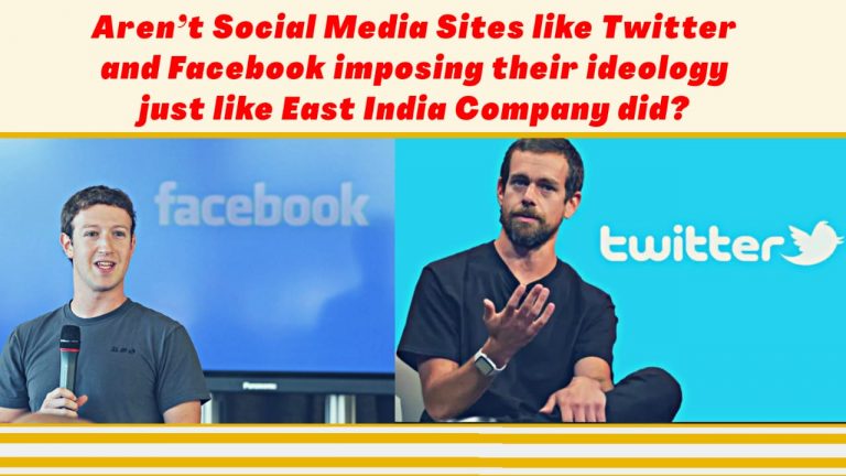 Why should foreign companies like Twitter and Facebook make money in India by supporting anti India elements and silencing national voices?