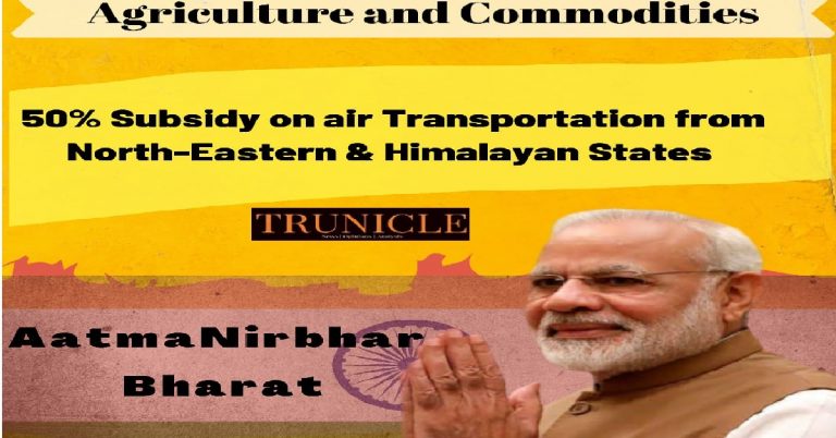 PM Modi’s BIGGEST gift to North-Eastern and the Himalayan States; Govt to offer 50% subsidy for Air transportation