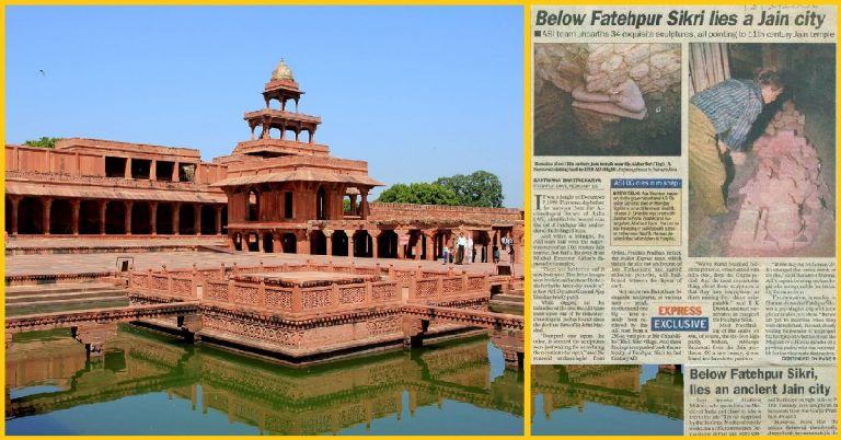 Another example of Islamic Bigotry – Akbar razed an entire Hindu-Jain city to built Fatehpur Sikri on top of it